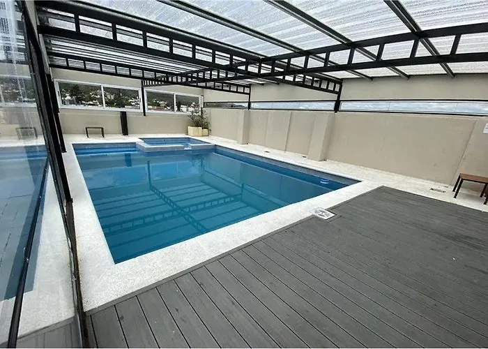 Departamento, Terraza Con Piscina, Sum Y Parrillas A 2 Cuadras De Peatonal