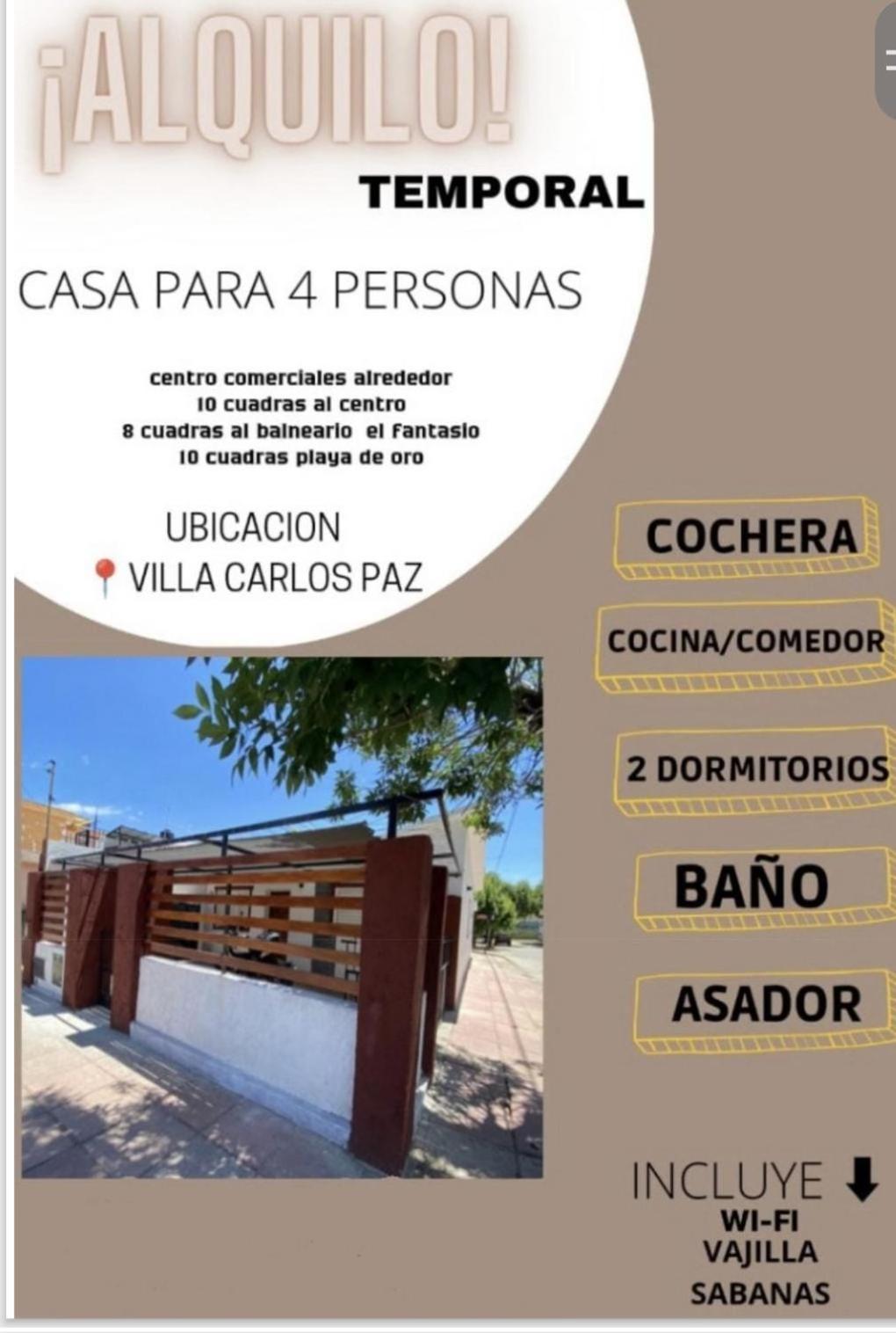 La Casita Сasa de vacaciones *