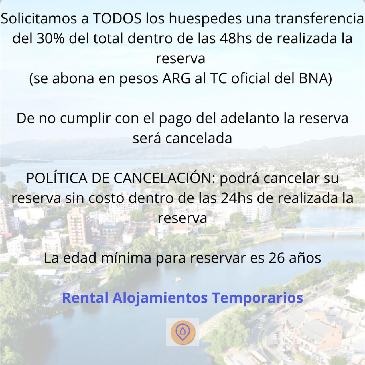 Dpto 2 Personas Con Cochera, Excelente Ubicación! Apartamento