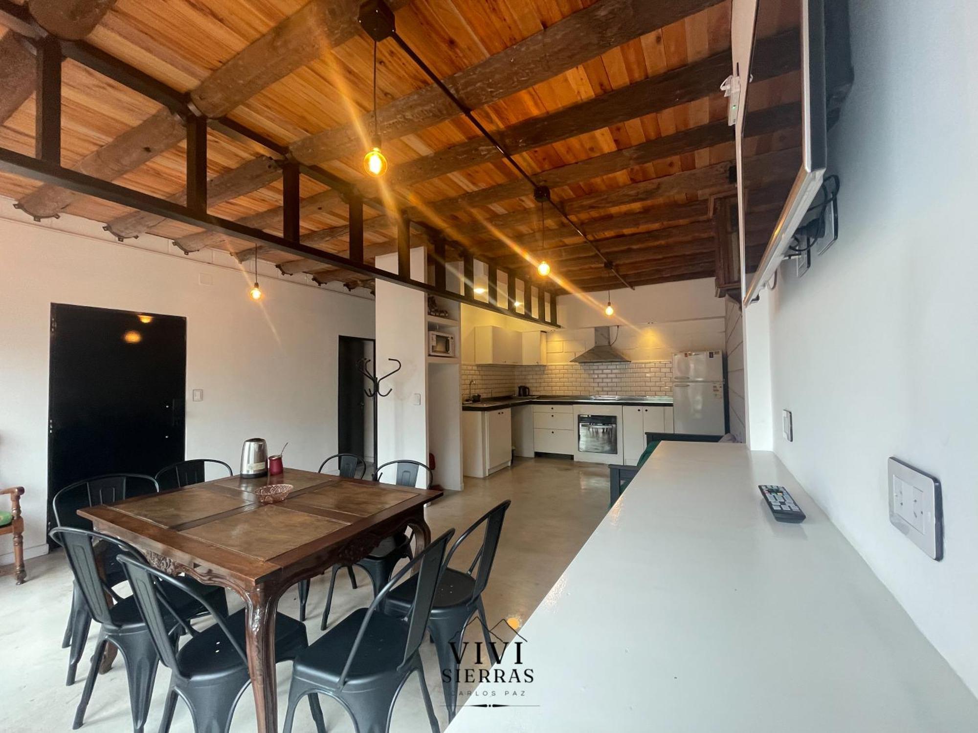 Apartamento Vivisierras, Duplex De Categoria Centro Carlos Paz Vista Frente Al Lago, 3 Dormitorios, 2 Banos, Acceso Inteligente *