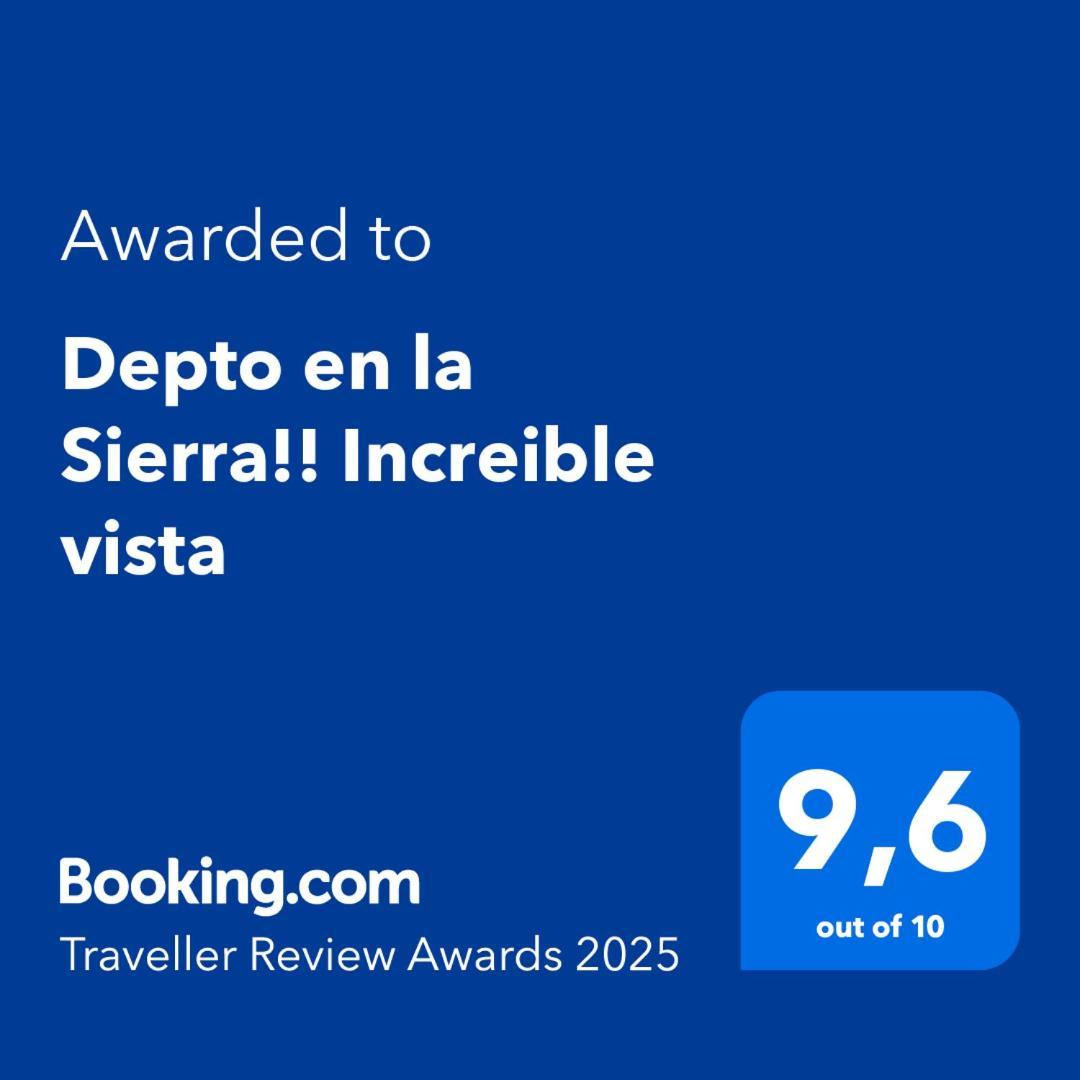 Сasa de vacaciones Depto En La Sierra!! Increible Vista - Hasta 4 Personas *