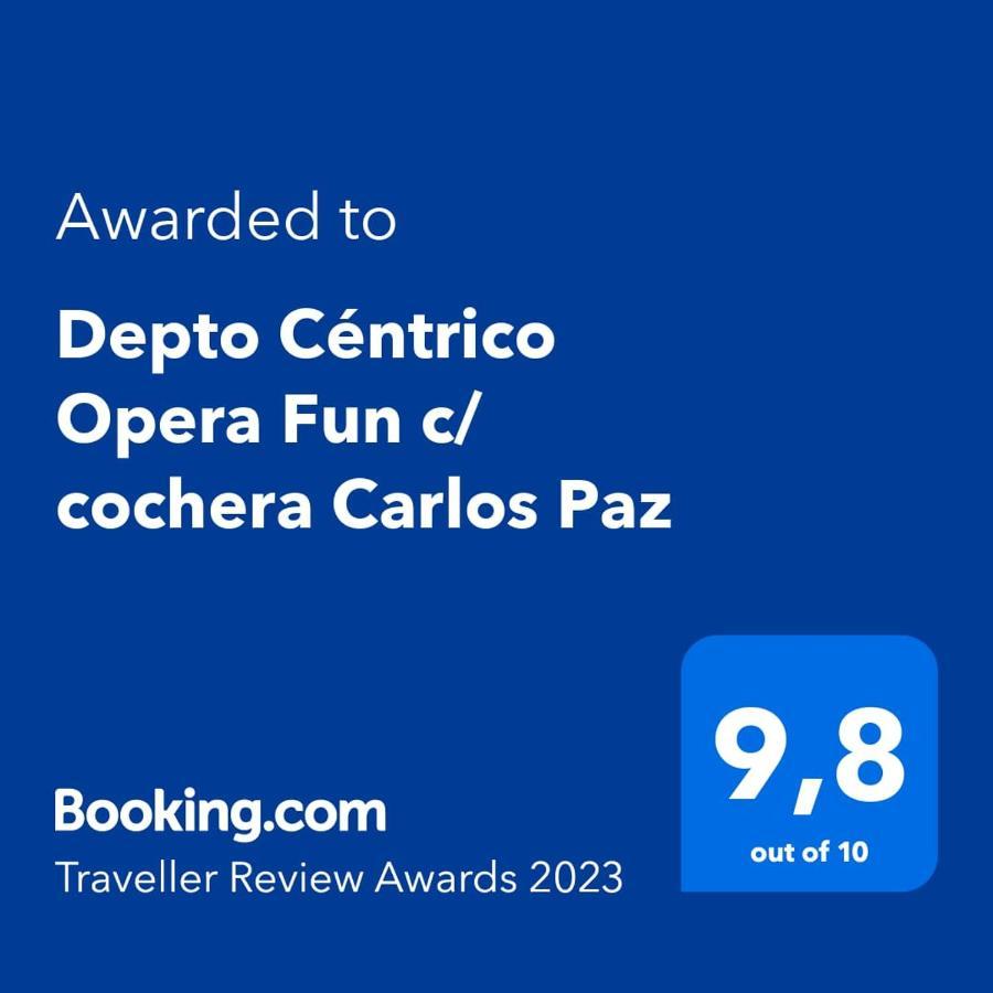 Apartamento Depto Céntrico Opera Fun C/ Cochera Carlos Paz Villa Carlos Paz